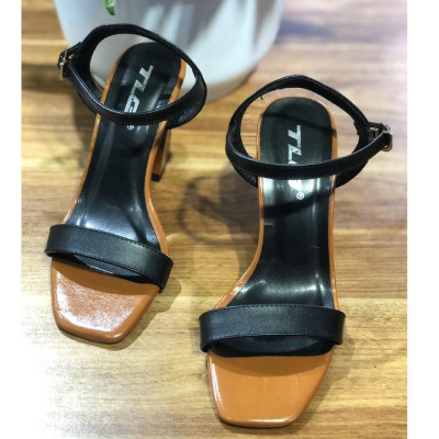 Sandal cao gót nữ da cao cấp hot trend  trẻ trung năng động 21283