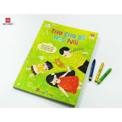 Sách - Thơ Cho Bé Học Nói - Đinh Tị Books