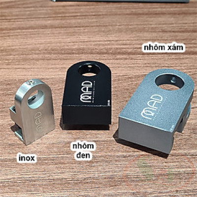 Kẹp in out MAD CNC phi 9 / 12 / 16 / 19 mm nguyên khối giữ ống dây lọc bể cá tép thủy sinh