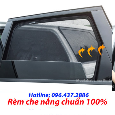 Rèm Che Nắng Honda Brio, Rèm Chắn Nắng Nam Châm Cho Xe ô tô, Bộ 4 Tấm, có nam châm