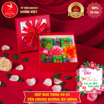 QUÀ TẶNG QUỐC TẾ PHỤ NỮ 8/3 YẾN SÀO NHÂN VIỆT - MẪU 03