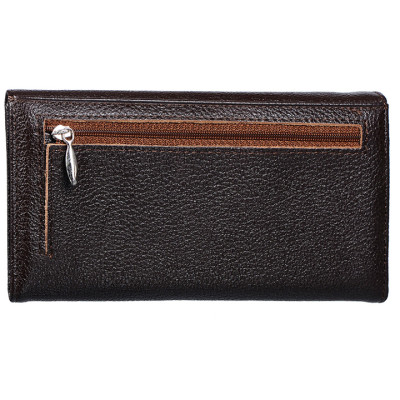  Ví nữ da bò màu nâu HJ93129-43-50-54