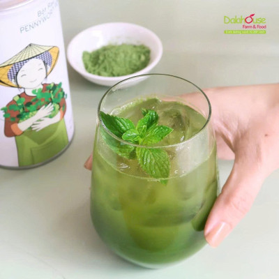 Bột Rau Má Hữu Cơ Nguyên Chất Sấy Lạnh Dalahouse - Thải Độc, Mát Gan, Lợi Tiểu, Giúp Hạ Sốt, Hỗ Trợ Giảm Mụn Nhọt, Rôm Sấy, An Thần, Cải Thiện Trí Nhớ, Hỗ Trợ Tiêu Hóa, Giảm Sẹo Lồi, Giảm Thâm, Đẹp Da, Tăng Cường Hệ Miễn Dịch, Phòng Ngừa Táo Bón