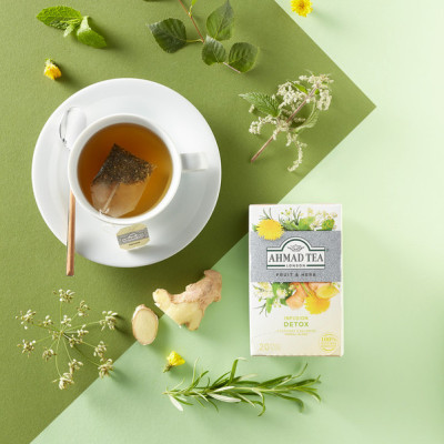 TRÀ AHMAD ANH QUỐC - DETOX (40g) - Giúp loại bỏ độc tố khỏi cơ thể, tăng cường sức khỏe