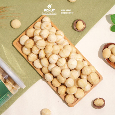 Macca Úc size trung hàng loại 1 hũ 250g-500g hạt làm sữa, ăn vặt phù hợp cho mẹ bầu, ăn kiêng