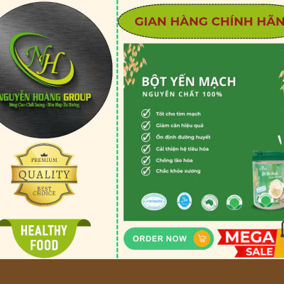 Bột yến mạch nguyên cám 500g Xuân An( Tặng Gói YM 180g)