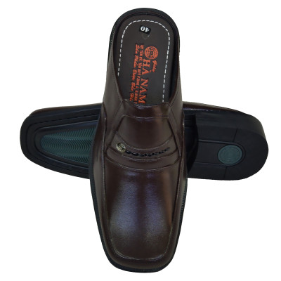 Dép Bít Mũi Nam HÀ NAM Da Bò Thật Cao Cấp GSB2094