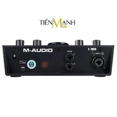 Soundcard M-audio Air 192x4 Bộ Thu Âm Thanh và Livestream 192 4 Audio Interface 192/4 Sound Card Audio 192|4 Hàng Chính Hãng