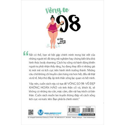 Vòng Eo 98 - Vẻ Đẹp Không Hoàn Hảo - Vanlangbooks