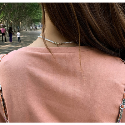 Váy Bầu Công Sở Đi Biển Áo Ngắn Tay Cotton Thun Kèm Yếm 2 Dây Voan Hoa Cho Mùa Hè Lên Dáng Cực Xinh