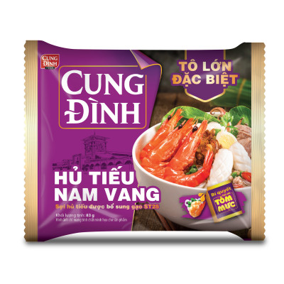 Thùng 30 gói Hủ Tiếu Nam Vang Cung Đình (83g x 30 gói)