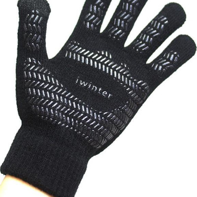 Găng tay len cảm ứng điện thoại màu ĐEN - SP190918251