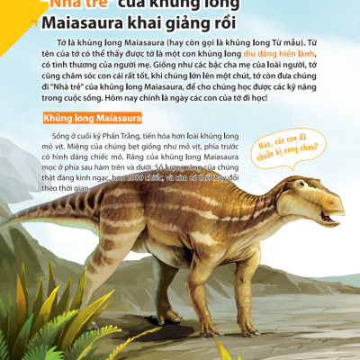 Kiến Thức Về Khủng Long - Khủng Long Cũng Đi Nhà Trẻ Sao? Sinh Sản Và Nuôi Dưỡng Khủng Long
