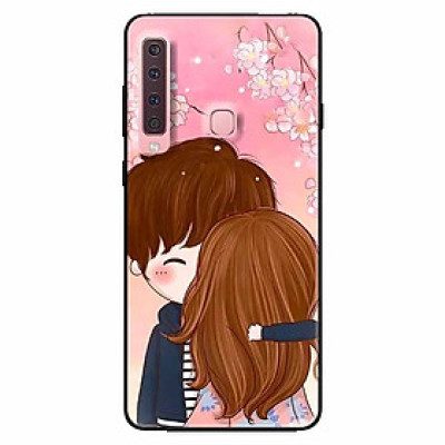 Ốp lưng dành cho Samsung A9 2018 mẫu Cặp Đôi Hôn Nhau
