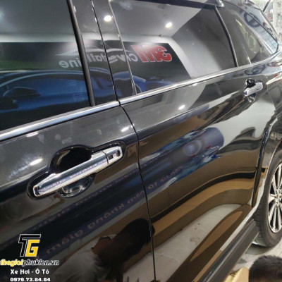 Ốp hõm cửa, tay nắm cửa xe Toyota Veloz mạ Crom