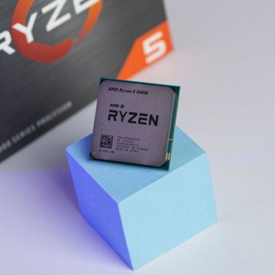 Bộ vi xử lý CPU AMD Ryzen 5 5600G (3.9GHz Upto 4.4GHz / 19MB / 6 Cores, 12 Threads / 65W / Socket AM4) – Hàng Chính Hãng