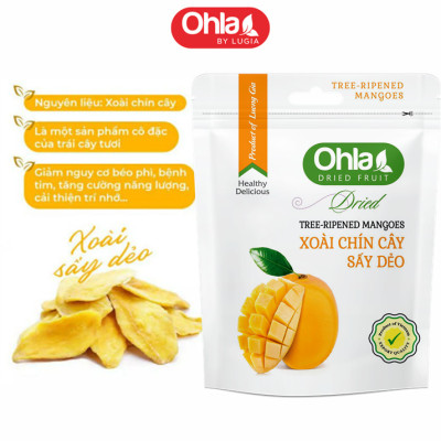 Xoài chín cây sấy dẻo Ohla 100gram