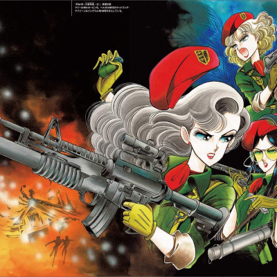 Sách ngoại văn: Kaoru Shintani Artworks - Fighter Aircraft to Bishojo (Japanese Edition)