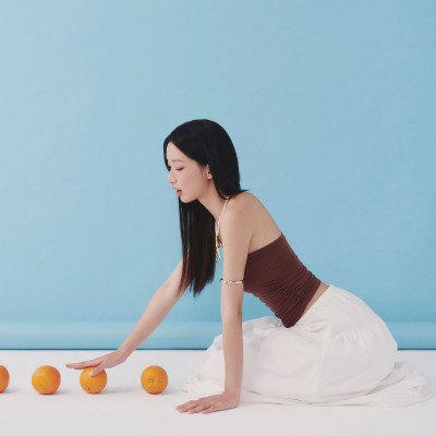 DOTTIE - Áo ống rút nhún - Nâu - T1100