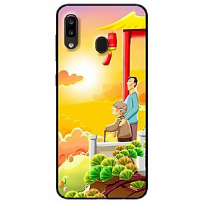 Ốp lưng dành cho Samsung M20 mẫu Tình Cha Mẹ Con