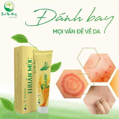 Combo kem bôi da thuần mộc ngừa rôm sảy chàm sữa nấm da đầu Thanh Mộc Hương 16g
