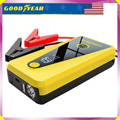 Bộ kích điện ô tô, kiêm pin sạc dự phòng và bơm lốp thương hiệu Mỹ cao cấp Goodyear GY-2626 - Hàng Nhập Khẩu