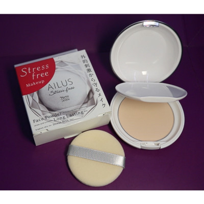 Phấn Phủ Trang Điểm Naris Cosmetic Ailus Stress Mỏng Nhẹ, Kiềm Dầu SPF30 PA+++ Nhật Bản 120g