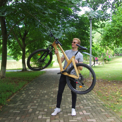 Xe đạp thể thao khung tre - Trevi Unisex Edition