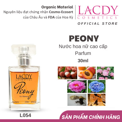 Nước hoa nữ hương Hoa Mẫu Đơn PEONY L054 (30ml)