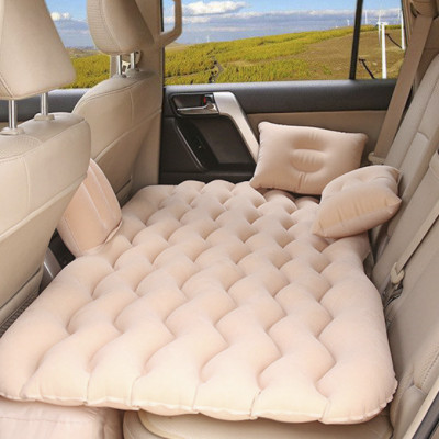 Giường nệm hơi gấp xếp du lịch cho xe hơi, ô tô 4 đến 7 chỗ (giao mẫu ngẫu nhiên)