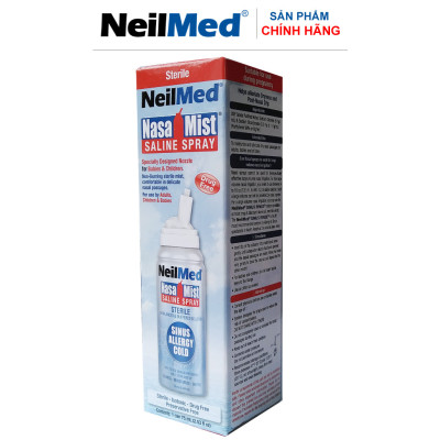 Combo Nasal WinterCare: Bộ Xịt Rửa Vệ Sinh và Làm Dịu Ẩm  Mũi Xoang Mùa Đông NeilMed Spray & Moisture - SX Mỹ(1 chai xịt phun sương 75ml cho bé; 1 chai xịt hỗ trợ điều trị khô mũi, chảy máu cam)