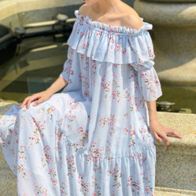 Váy hoa River Dress