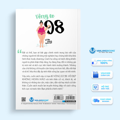 Vòng Eo 98 - Vẻ Đẹp Không Hoàn Hảo - Vanlangbooks