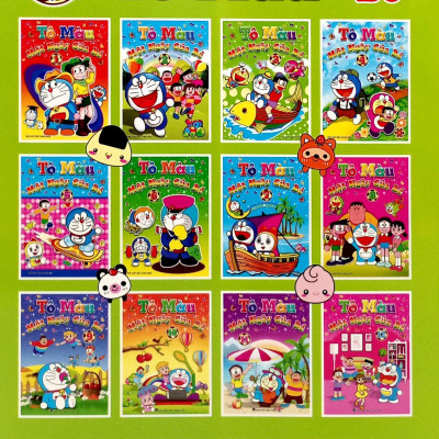 Sách - Tô Màu - Một Ngày Của Bé - Tập 4 (Tái Bản)