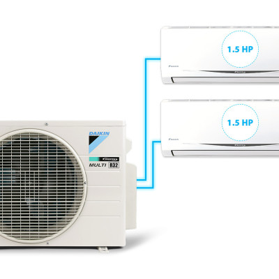 Hệ Thống Máy Lạnh Multi S Daikin Inverter Combo MKC70SVMV/CTKC35RVMV+CTKC35RVMV Gas R32 Treo Tường 1 Chiều Lạnh Hàng Chính Hãng- Chỉ giao tại HCM