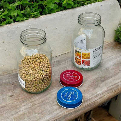 Chai thủy tinh có nắp Echo Glass Bottle 1.0L - Hàng nội địa Nhật Bản nhập khẩu chính hãng