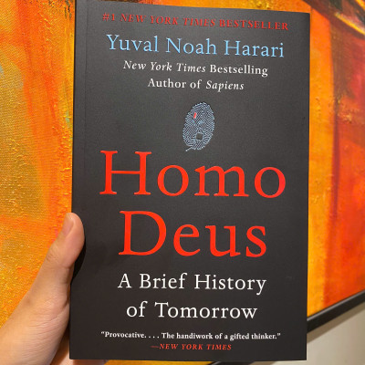 Sách - Homo Deus: A Brief History of Tomorrow (Full Colour Illustrations) by Yuval Noah Harari/Best History/Nhập khẩu US