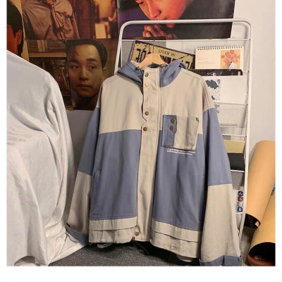 Áo khoác kaki hộp lót dù chất kaki 