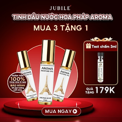 Aroma The Scent W – Tinh Dầu Nước Hoa Pháp Dạng Lăn 12ml