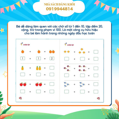 Sách - Toán Tư Duy Cho Trẻ Từ 3-4 Tuổi