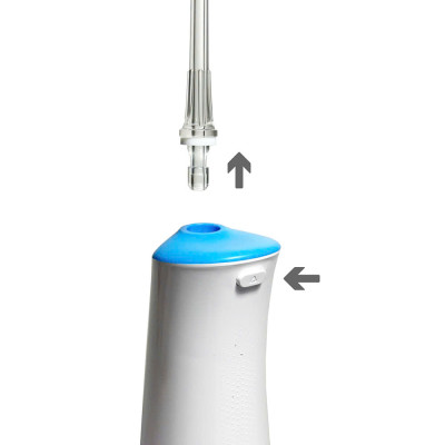 Máy Tăm Nước Không Dây LAICA PC4008 Dung Tích 300ML - Xoay 360 - Thương Hiệu ITALIA - Hàng Nhập Khẩu Chính Hãng