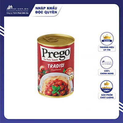 Sốt Mì Ý Cà Chua Truyền Thống Prego 300g - Thương Hiệu Mỹ, SX Malaysia | Prego Traditional Tomato Pasta Sauce 300g