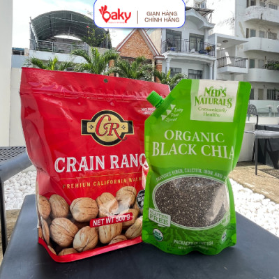 Oaky Hạt Chia Hữu Cơ Ned Chính Hãng Nhập Khẩu Mỹ - Túi 400g