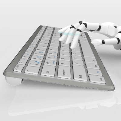 Bộ Bàn phím không dây mini K19 - đa kết nối bluetooth 5.0 + 3.0 + Usb wireless 2.4G hàng nhập khẩu