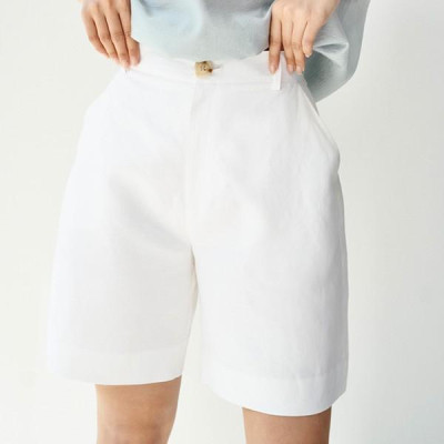 Quần Bermuda Short Linen SHO001W