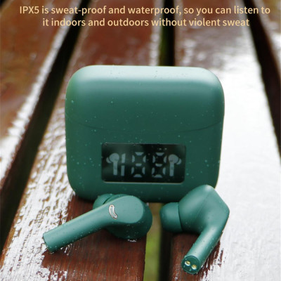 CINCATDY Tai Nghe Bluetooth Earbuds Gaming Headset True Wireless Headphone Dock Sạc có Led Báo Pin Kép J5