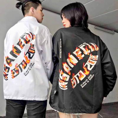 ÁO KHOÁC DÙ FIRE (M1380 - Chữ Lửa)