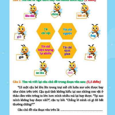 Bộ Đề Kiểm Tra Tiếng Việt Lớp 4 - Tập 1 (Kết Nối)