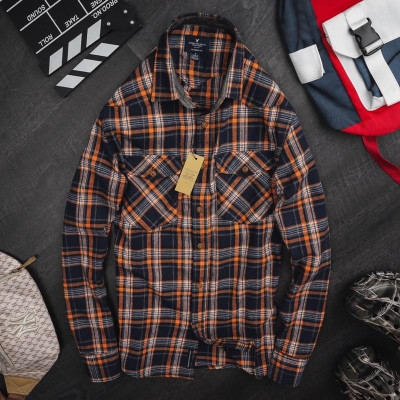 Áo sơ mi dạ A.Eagle phong cách cổ điển