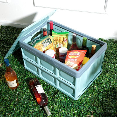 Thùng đựng đồ đa năng gấp gọn để cốp sau xe ô tô 55L -  Thùng đựng đồ cốp xe hơi, trong nhà gấp gọn tiện dụng